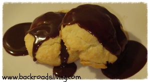 Brides Biscuits Chocolate Gravy